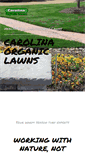 Mobile Screenshot of carolinaorganiclawns.com